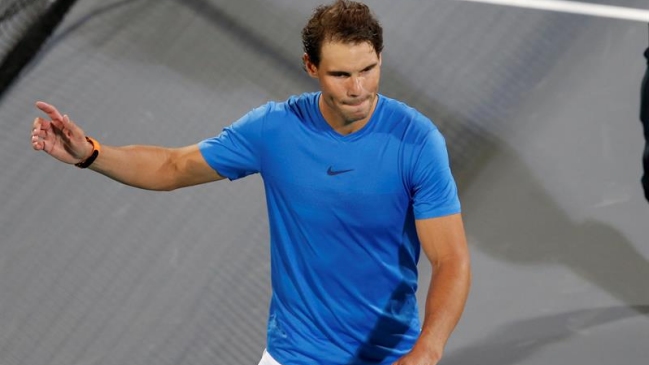 Rafael Nadal no disputará el tercer puesto en Abu Dhabi por precaución
