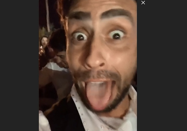 El desenfrenado festejo de Año Nuevo que compartió Jorge Valdivia en redes sociales