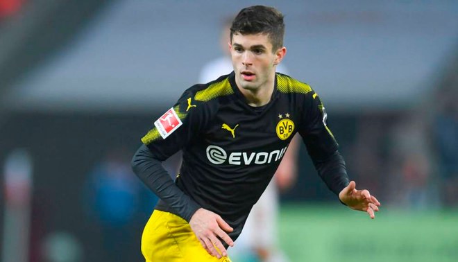 Borussia Dortmund traspasó a Christian Pulisic a Chelsea por 64 millones de euros