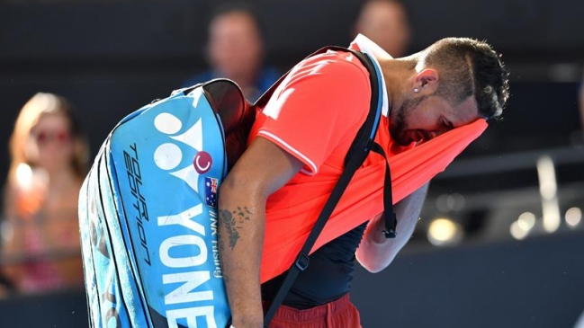 Kyrgios cayó en Brisbane y perderá su condición de cabeza de serie para el Abierto de Australia