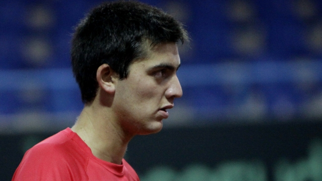 Tomás Barrios se despidió en los octavos de final del Challenger de Numea