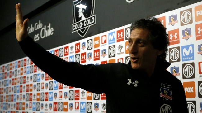 Newen, el grito con el que cerró Mario Salas su primera práctica en Colo Colo