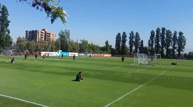 La tercera práctica de Colo Colo bajo la tutela de Mario Salas