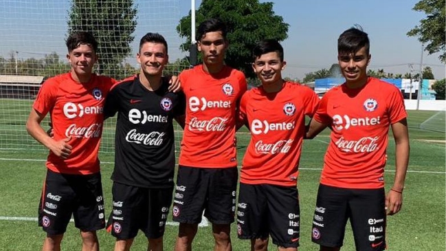 Charles Aránguiz entrenó en “Juan Pinto Durán” junto a la selección chilena sub 20