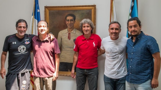 CSD Colo Colo presentó proyecto de Arellanización a Mario Salas y Marcelo Espina