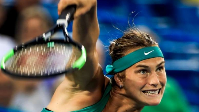 Aryna Sabalenka triunfó en el WTA de Shenzhen