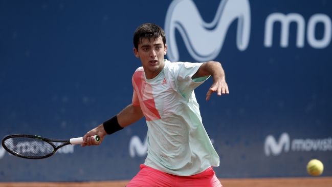 Tomás Barrios se estrenó con gran victoria en el Challenger de Canberra