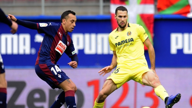 Fabián Orellana destacó en discreto empate de Eibar ante Villarreal