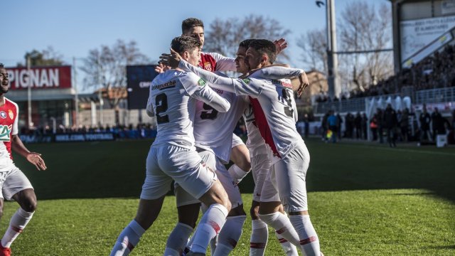 Mónaco de Henry le ganó con lo justo a equipo de la quinta división en la Copa de Francia