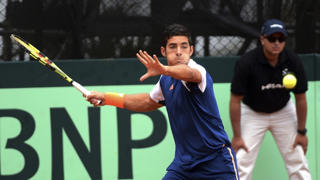 Christian Garín sufrió leve descenso en el ranking ATP