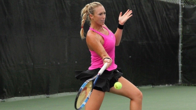 Alexa Guarachi se despidió del torneo de dobles en el WTA de Hobart tras caer en primera ronda