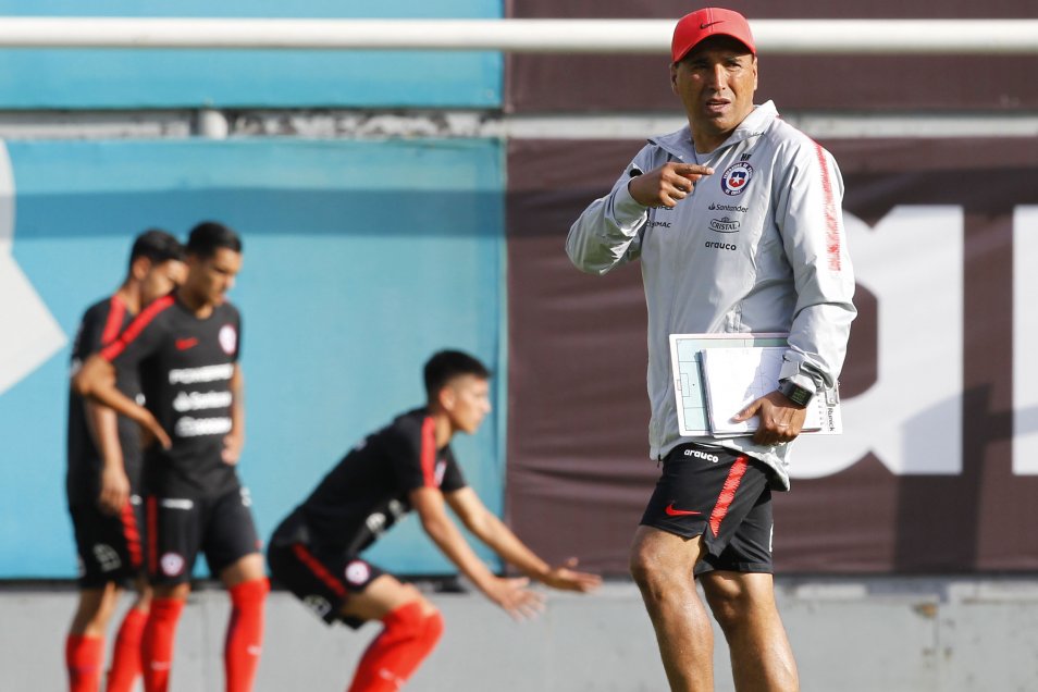 La selección chilena sub 20 entrenó con miras al debut en el Sudamericano