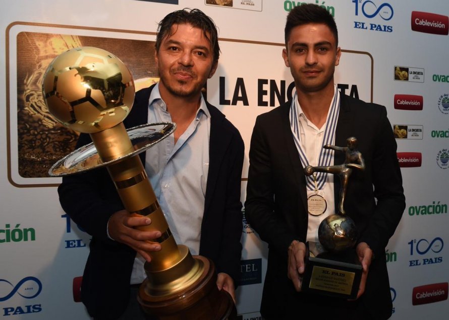 Gonzalo Martínez y Marcelo Gallardo recibieron los galardones por ser los “Reyes de América”