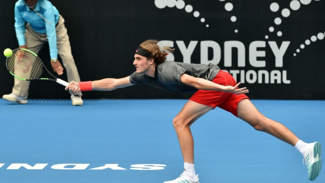 Stefanos Tsisipas despachó a Guido Andreozzi y avanzó a cuartos de final en Sydney