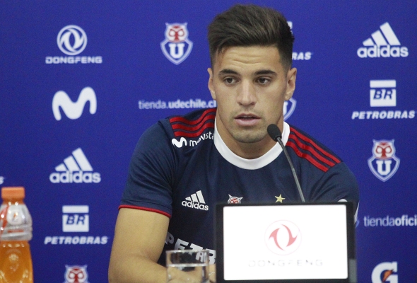 Nicolás Oroz: A U. de Chile vine para quedarme y no de paso