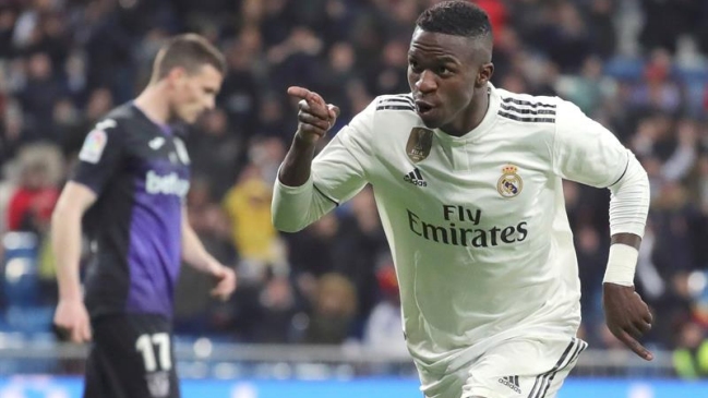 Vinicius Junior lideró victoria de Real Madrid sobre Leganés en la Copa del Rey