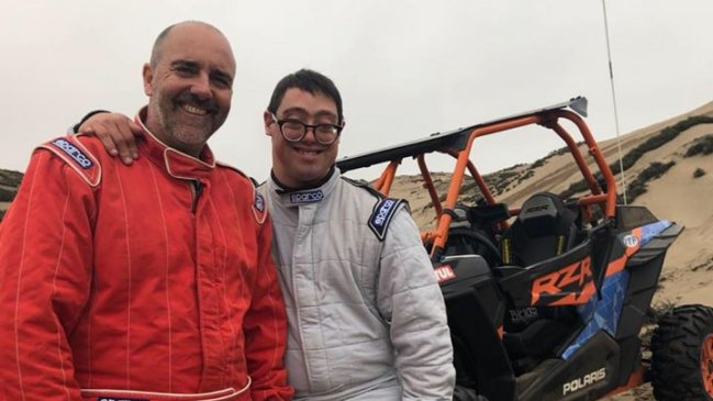 Una avería dejó fuera del Dakar al primer participante con síndrome de Down