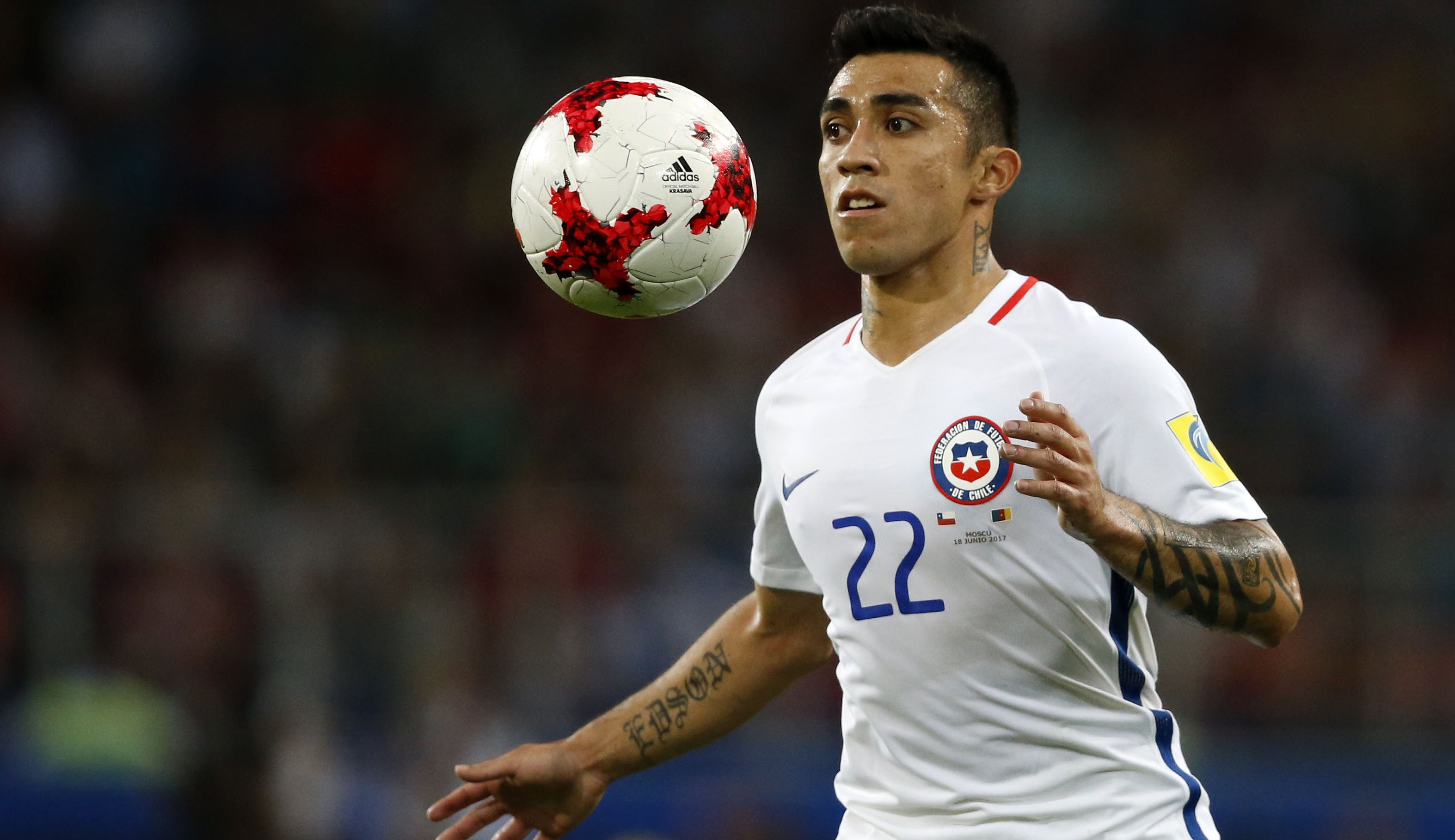 Edson Puch llegó a Santiago para sumarse a las filas de Universidad Católica