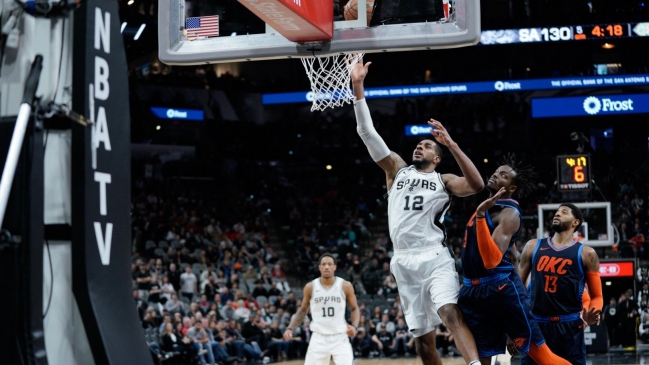 Aldridge tuvo su mejor noche en triunfo de San Antonio Spurs sobre Oklahoma City Thunder