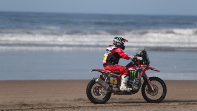 El portugués Paulo Gonçalves abandonó el Dakar tras una fuerte caída