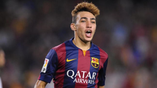 FC Barcelona anunció el traspaso de Munir El Haddadi a Sevilla