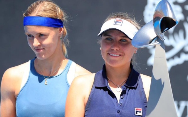 Sofia Kenin se proclamó campeona en el WTA de Hobart y obtuvo su primer título en singles