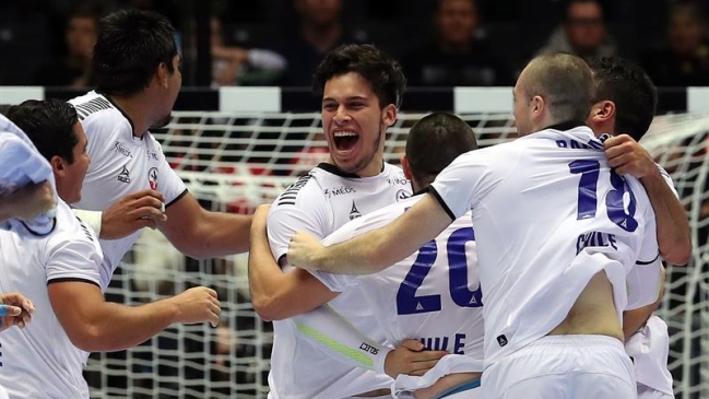 La selección chilena de balonmano obtuvo un histórico triunfo sobre Austria en el Mundial
