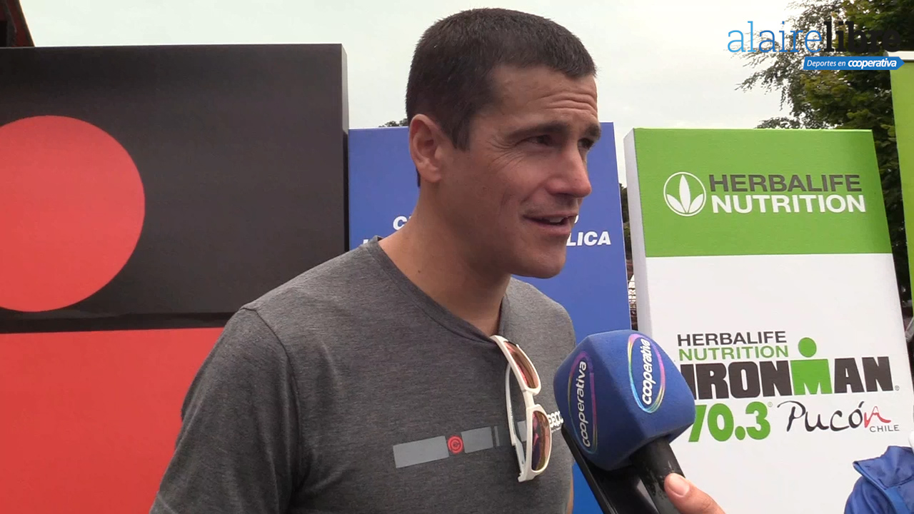Andy Pots: Mi objetivo en el Ironman de Pucón es estar en el podio
