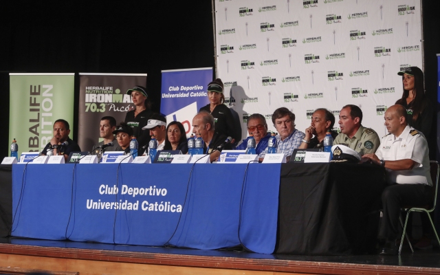 Los competidores del Ironman 70.3 de Pucón mostraron sus expectativas