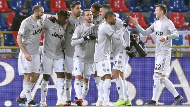 Bologna de Erick Pulgar se estrelló ante la potencia de Juventus y quedó fuera de Copa Italia