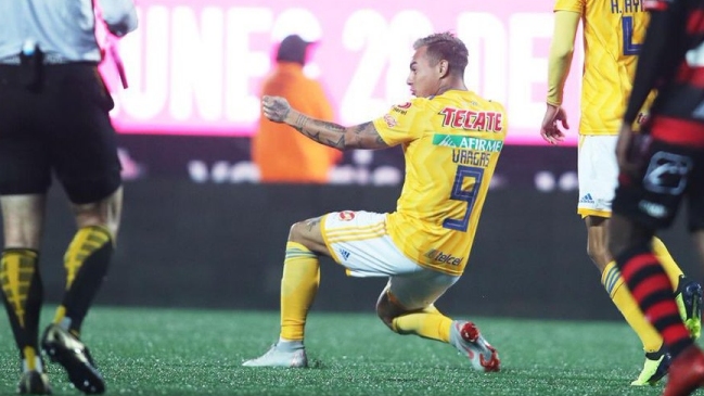 Eduardo Vargas anotó en triunfo de Tigres sobre Tijuana en la liga mexicana
