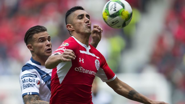 Osvaldo González fue titular en victoria de un Toluca que sigue intratable en la liga mexicana