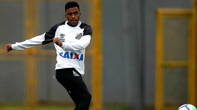 Santos le pidió a Real Madrid la permanencia del delantero Rodrygo hasta fines del 2019