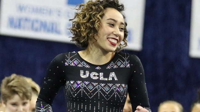 La impresionante rutina en suelo de la gimnasta estadounidense Katelyn Ohashi