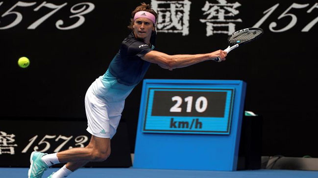 Alexander Zverev no tuvo mayores problemas para pasar a segunda ronda en Australia