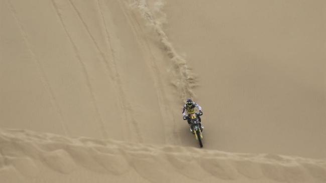 Pablo Quintanilla se jugará el título de motos en la última etapa del Dakar