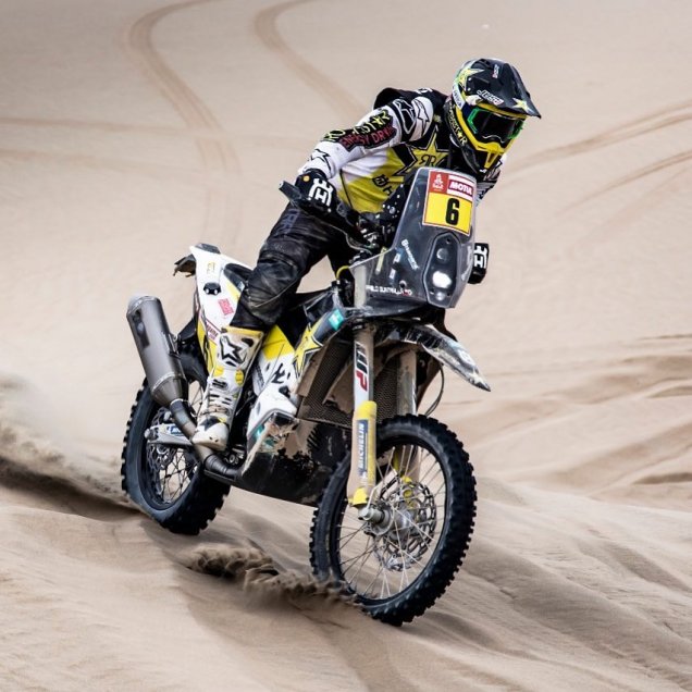 Penúltima etapa del Dakar tuvo a “Chaleco” López y Pablo Quintanilla como protagonistas