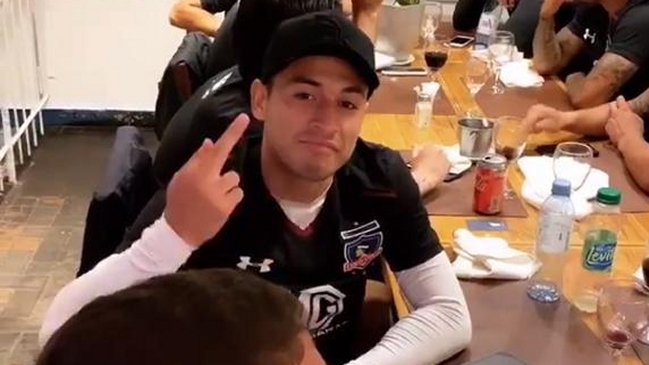 El plantel de Colo Colo despidió al “lagartija” Claudio Baeza