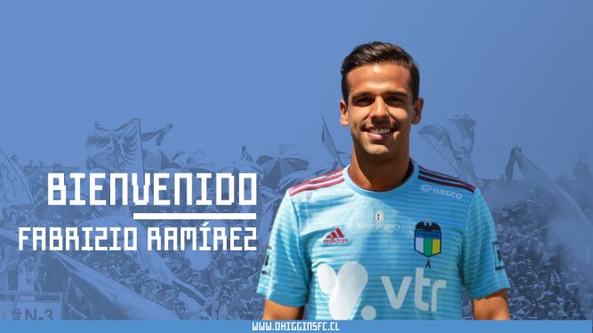 O’Higgins anunció el fichaje del volante costarricense Fabrizio Ramírez
