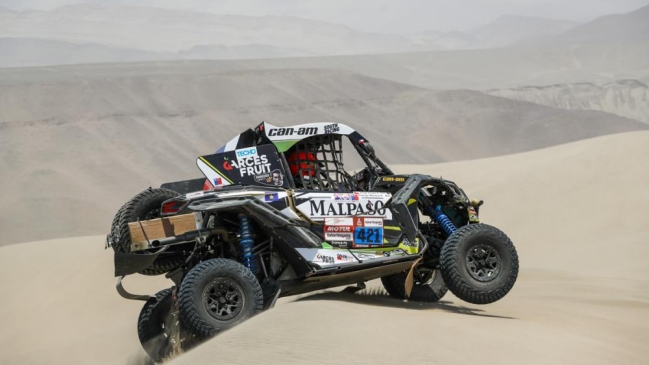 La disputa entre Chile y Perú por la denominación del origen del pisco también llegó al Dakar