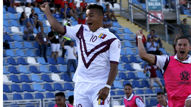 Venezuela derribó a Colombia en el inicio del Sudamericano Sub 20