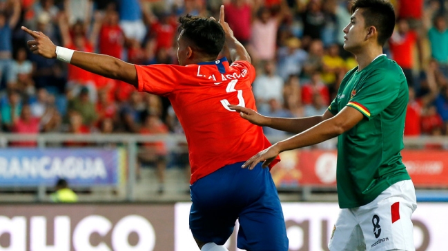 Lucas Alarcón de cabeza empató para Chile ante Bolivia en el Sudamericano sub 20