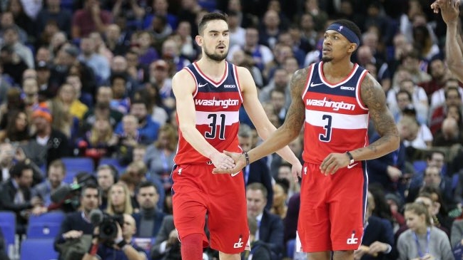 Washington Wizards ganó en Londres y agravó la racha de New York Knicks