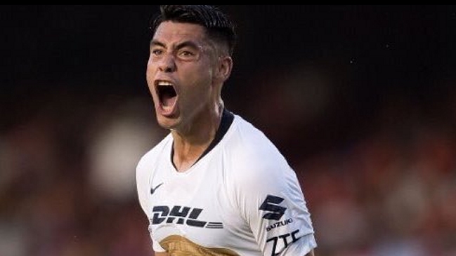 Felipe Mora volvió a marcar un gol para Pumas en el empate ante Atlas de Lorenzo Reyes
