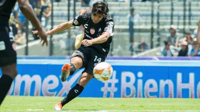 Matías Fernández volvió a jugar en Necaxa que venció a Lobos BUAP de Bryan Rabello