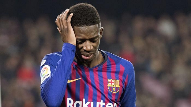 Ousmane Dembelé estará 15 días fuera de las canchas por lesión en un tobillo