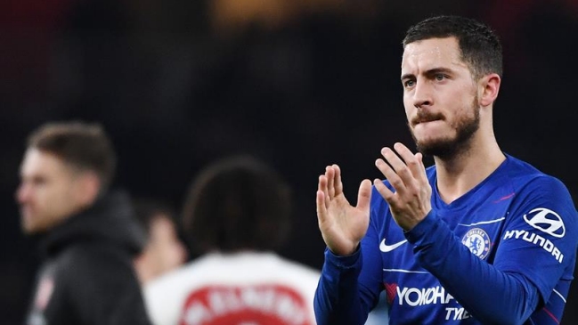 Eden Hazard negó contactos con Real Madrid, pero no lo descartó como destino