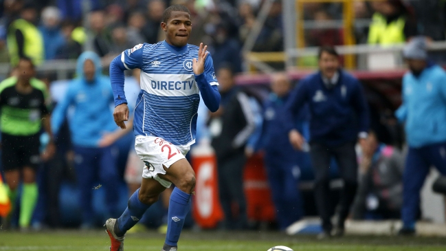 César Munder: Luchar el puesto con Puch y Fuenzalida me servirá en mi formación como futbolista