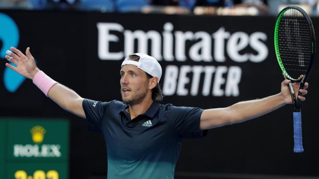 Pouille accedió por primera vez a semifinales de un Grand Slam tras tumbar a Raonic