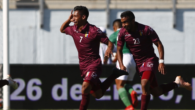 Venezuela derrotó a Bolivia y pasó al hexagonal final del Sudamericano Sub 20